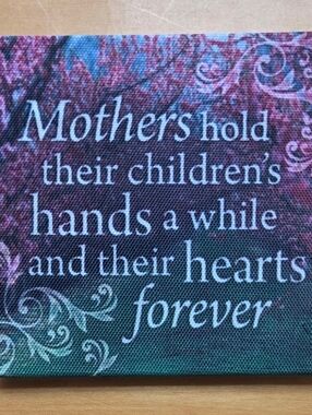 'Mothers Hold Their Children's Hands...' Magnet